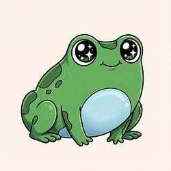just a frog